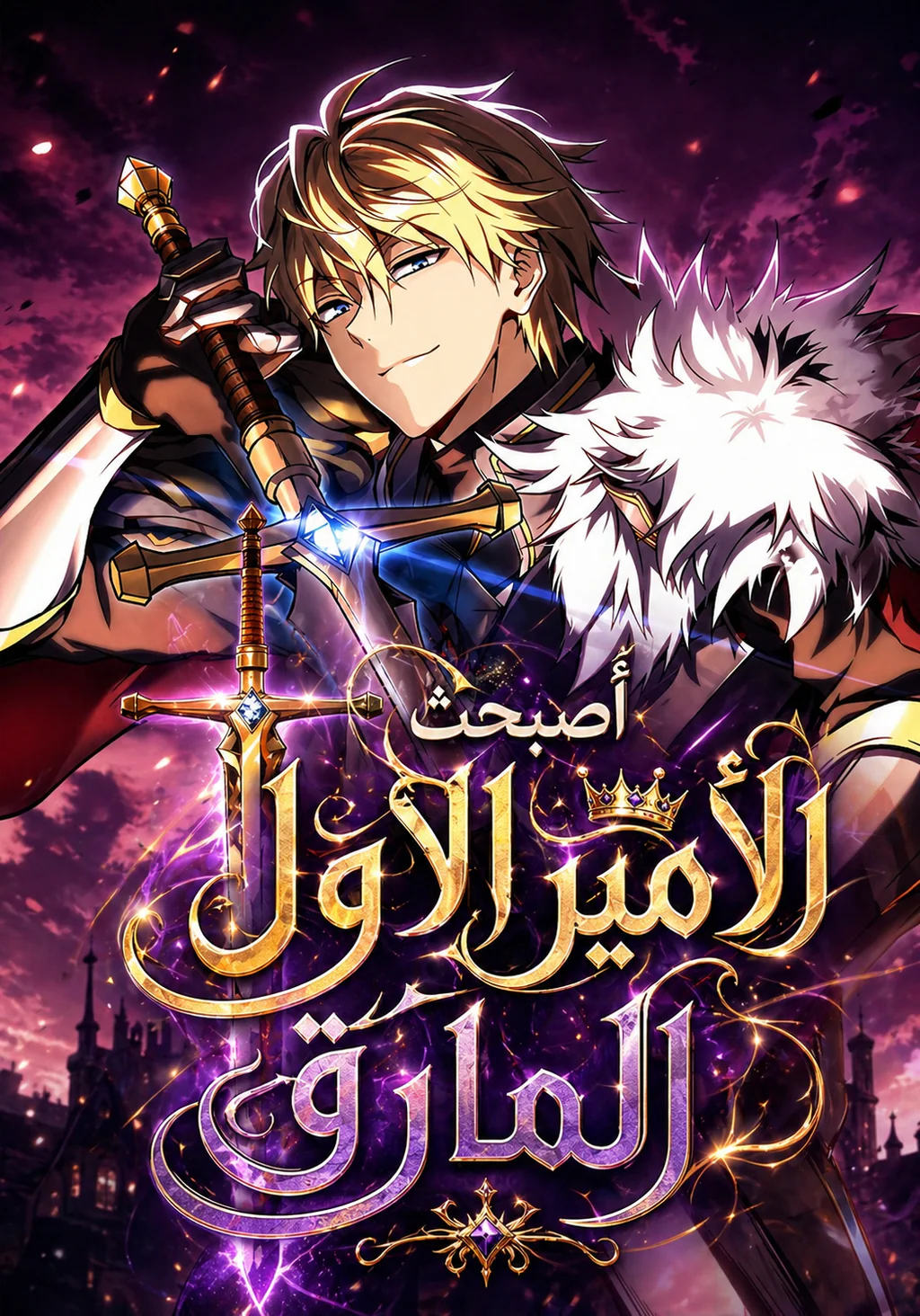 غلاف أصبحت الأمير الأول المارق I Became the Rogue First Prince مانهوا مترجمة