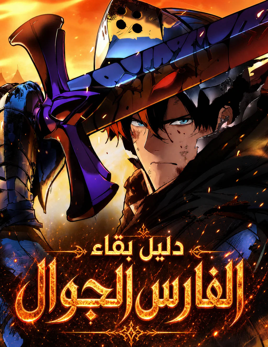غلاف The Wandering Knight’s Survival Manual مانهوا مترجمة