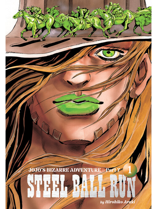 غلاف JoJo's Bizarre Adventure Part 7: Steel Ball Run مانجا مترجمة
