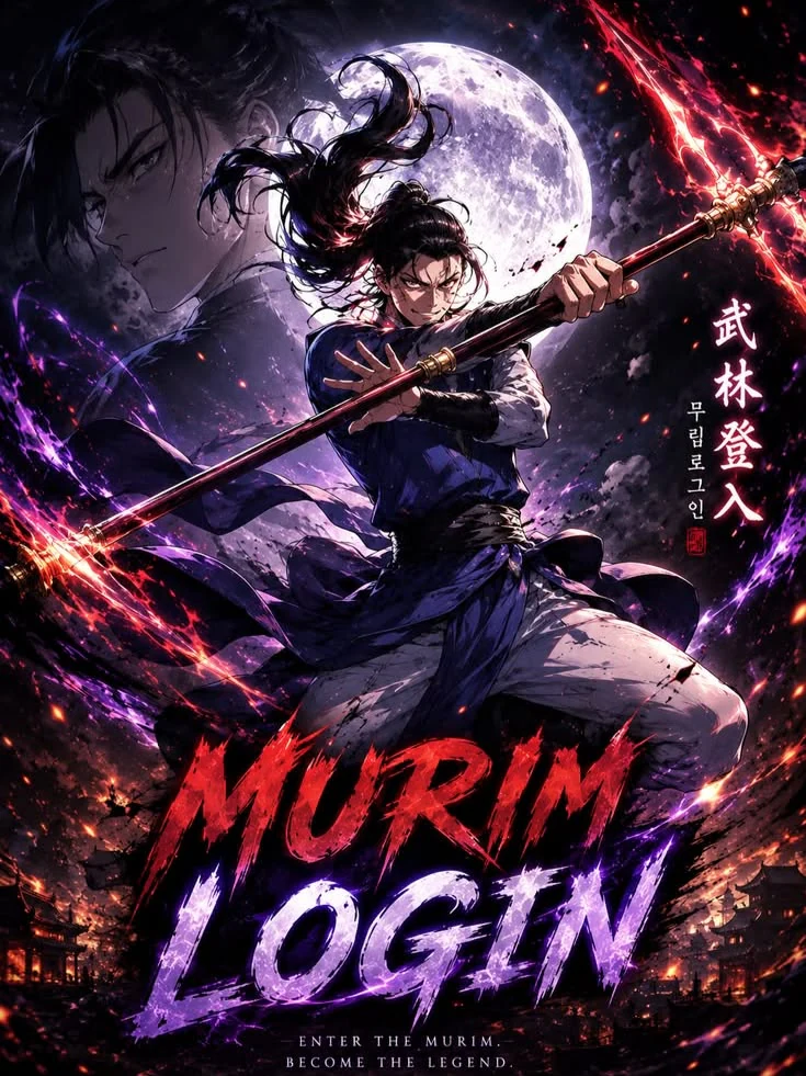 غلاف تسجيل الدخول إلى الموريم Murim Login مانهوا مترجمة