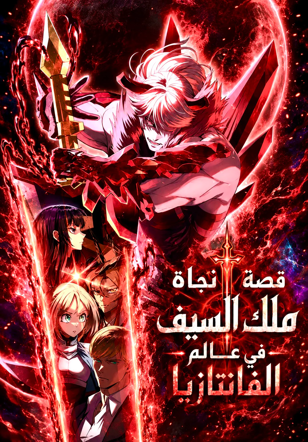 غلاف Survival Diary of the Sword King in a Fantasy World مانهوا مترجمة