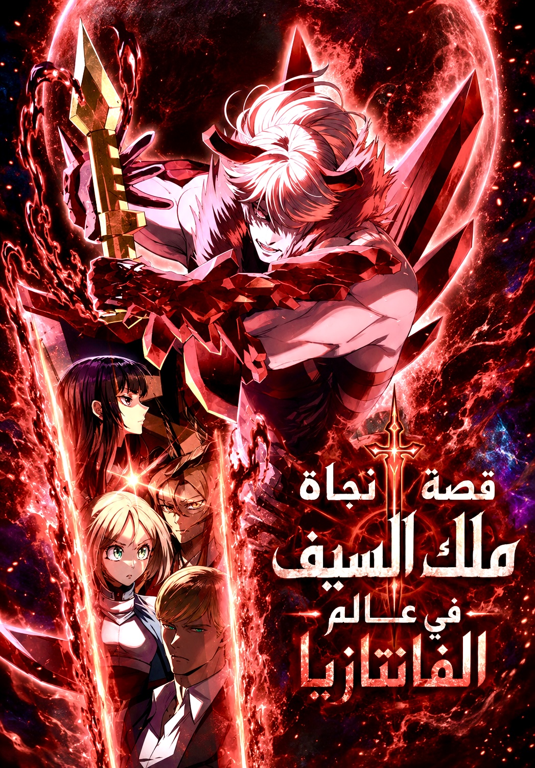 غلاف Survival Diary of the Sword King in a Fantasy World مانهوا مترجمة
