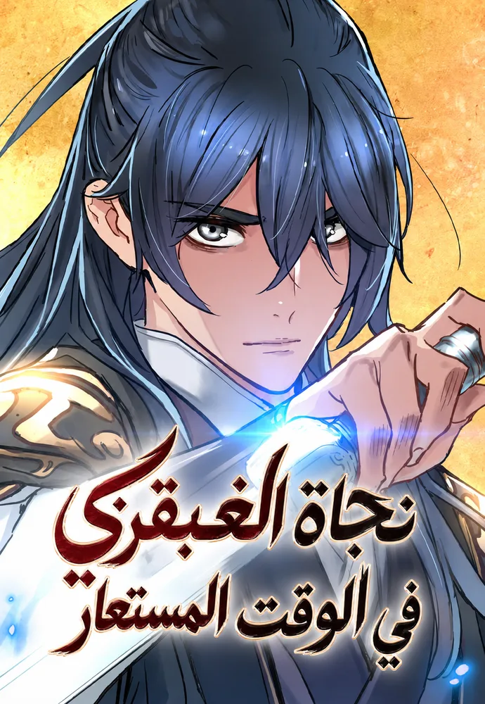 غلاف نجاة العبقري في الوقت المستعار مانهوا مترجمة