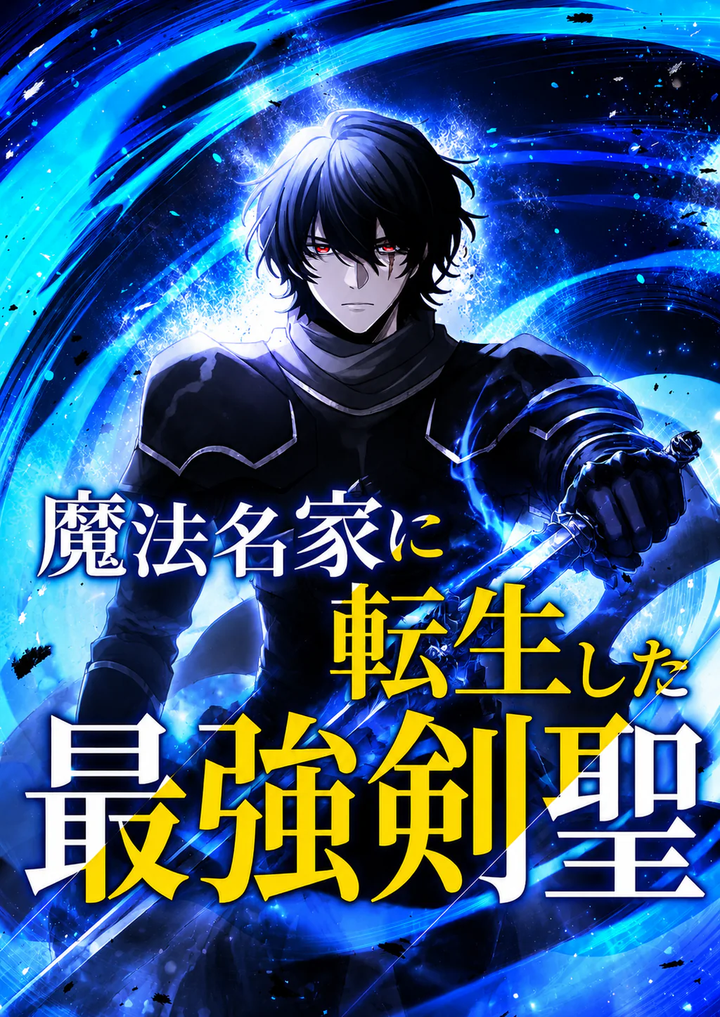 غلاف The Sword Saint Reincarnated Into A Noble Mage Family مانجا مترجمة