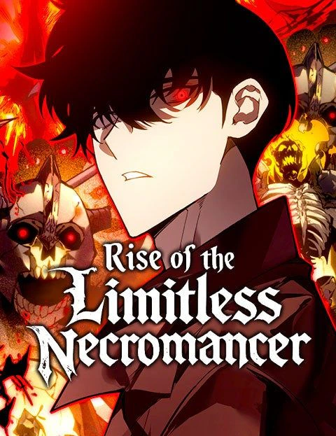غلاف Rise of the Limitless Necromancer صعود مستحضر الأرواح اللامحدود مانجا مترجمة