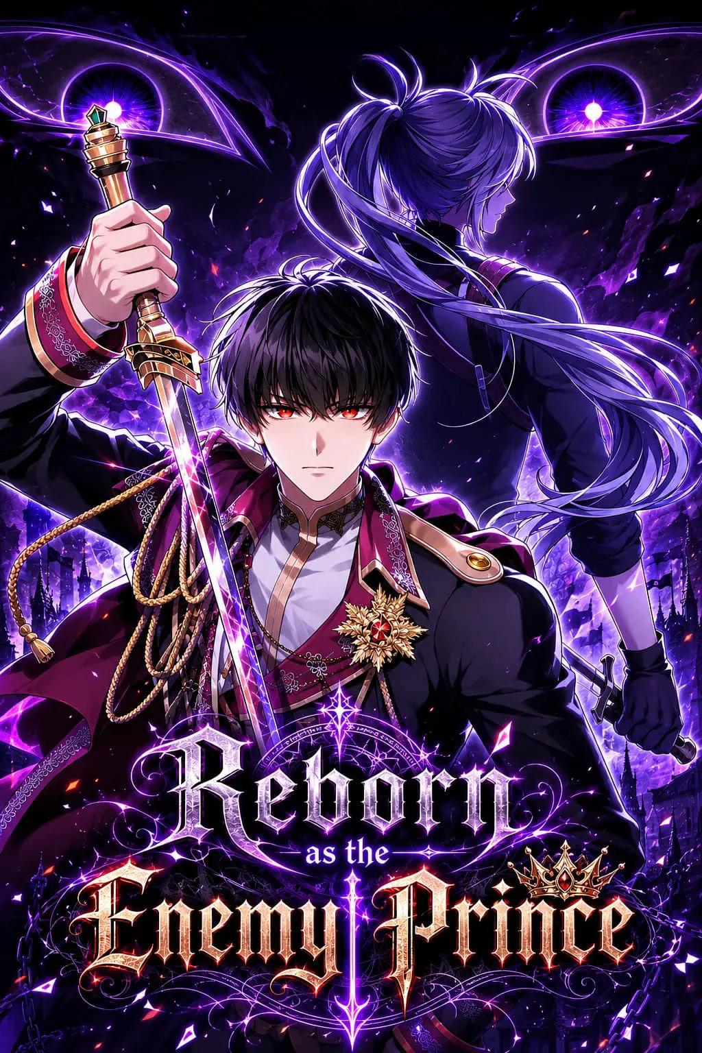 غلاف Reborn as the Enemy Prince (مترجم) مانجا مترجمة